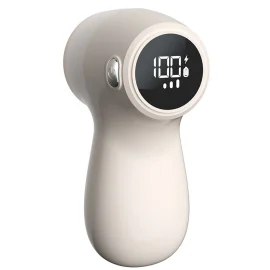 Coupon USB Rechargeable Electric Lint Remover With Intelligent Digital Display,Clothes Shaver,Portable Hairball Remover