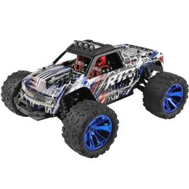 Coupon Wltoys 144018 RTR 1/14 2.4G 4WD 35km/h RC Car Monster Truck LED Light Off-Road Climbing Truck Rock Crawler Full Proportion Electric Vehicles Models Toys