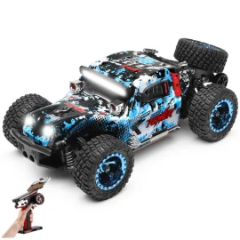 Coupon Wltoys 284161 RTR 1/28 2.4G 4WD RC Car Off-Road Climbing High Speed LED Light Truck Full Proportional Vehicles Models Toys