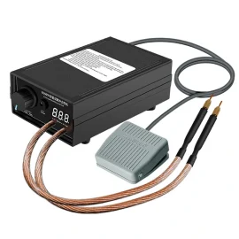 Coupon Excellway Dual Pulse 8000W Spot Welding Machine Rechargeable Lithium Battery Spot Welding Machine High Power Household Full Set Welding Machine – EU Plug