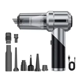 Coupon SUITU Brushless 100W Cordless Handheld Vacuum Cleaner Folding Portable Suction and Air Blow Dual Purpose Small Mini Car Auto Home Wireless