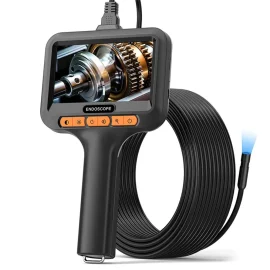 Coupon 4.3 IPS Screen Industrial Handheld HD 1080P 8mm Endoscope 8 LEDs IP67 Waterproof Auto Repair Plumbing Maintenance Appliance Inspection T42 AV