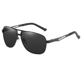 Coupon Aluminum Mg Fashion Polarized Sunglasses for Men Pilot Driving Classic UV400 Protection Sun Glasses