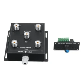 Coupon AT 14 4 Way Coax Remote Antenna Switch Convenient Switching 1.8MHz 60MHz 500W PEP