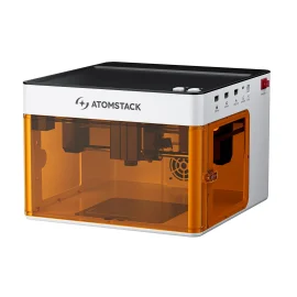 Coupon AtomStack P1 5W Diode Laser+1.2W Infrared Laser Engraving Machine Portable Dual motor Drive 10000mm or min 110+110mm Working Area 0.1mm High Precision Dual Laser Engraver for Woods Bamboo Metal Plastic