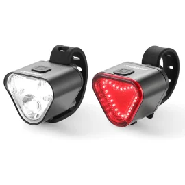 Coupon BENGGUO 500LM Bicycle Headlight Mini Portable Taillight Type-C Charging Waterproof Bike Light Set for MTB Outdoor Night Cycling Safety