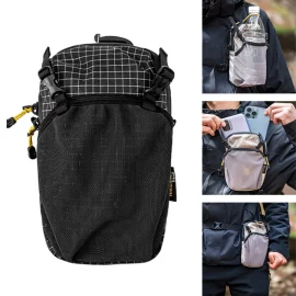 Coupon HIKEMAN Lightweight Bag Outdoor Sports Chest Bag Multi Function Tactical Accessories Bag Running Portable Mobile Phone Bag