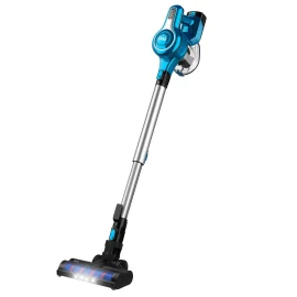 Coupon INSE S6 Cordless Vacuum Cleaner 23KPa Suction Power 120000RPM 2 Cleaning Modes 6 Stages High-Efficiency Filtration System Flexible Head with Front LED Ligh