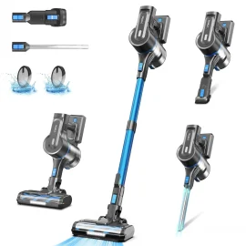 Coupon INSE YOMA S11PRO Cordless Vacuum Cleaner 350W Brushless Motor 28KPA Suction Lightweight Design for Pet Hair 50 Min Runtime LED Crevice Tool