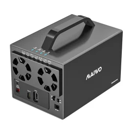 Coupon MAIWO K35274D 4 Bay RAID External Hard Drive Enclosure with HD Port 3.5” Type-C to SATA HDD SSD Enclosure Support 7 RAID Mode