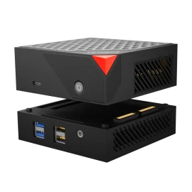 Coupon Ninkear MBOX 6 2 in 1 Modular Magnetic Mini PC AMD Ryzen 5 6600H 16GB DDR5 512GB SSD WIFI6 BT5.2 Windows 11 4K Triple Screen Display Mini Computer Desktop PC