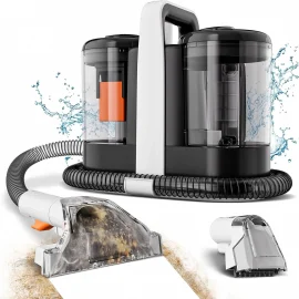 Coupon NovuLife W07 600w 15kpa Portable Carpet Cleaner Vacuums Household C5 Fabric Washing Spot Cleaner Stain Remover with Dual Water Tank For Carpet Sofa Car Seat Pet