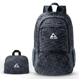 Coupon PLAYKING Lightweight Nylon Foldable Backpack Waterproof Outdoor Sport Camping Hiking Travel Folding Bags