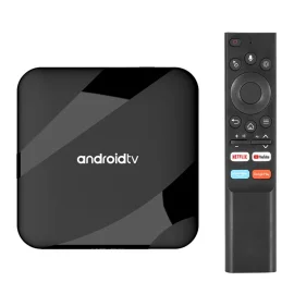Coupon TV98 ATV W2 Android TV Box 4+64G Android 14 Amlogic S905W2 Quad Core 3D 8K Decoding Dual Band WiFi bluetooth 5.2 Voice Remote Set Top Box