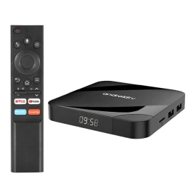 Coupon TV98 ATV W2 Android TV Box 4GB RAM 32GB ROM Android 14 Amlogic S905W2 Quad Core 3D 8K Decoding Dual Band WiFi Bluetooth 5.2 Voice Remote Set Top Box