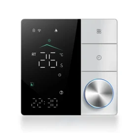 Coupon Wireless Matter Smart Thermostat Temperature Controller Wall mounted 5A or 16A Water Gas Boiler Heating Voice Control with Alexa Google Assistant