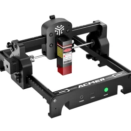 Coupon ACMER S1 Mini 6W Portable Laser Engraver 10,000mm/min 0.04mm High-Precision Cutter Machine for DIY Crafts, Woodworking, Metal – EU Plug