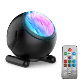 Coupon Elfeland Aurora Lights Projector RGB LED 8 Lighting Modes Remote Control Timer USB Power Bedroom Decor Night Light