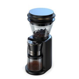 Coupon HiBREW G3 Automatic Burr Mill Coffee Grinder with 34 Gears for Espresso Turkish Coffee Pour Over Visual Bean Storage