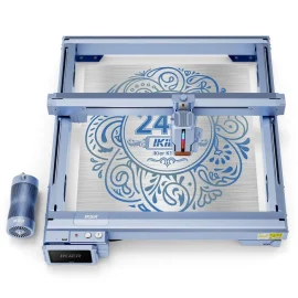 Coupon iKier K1 Pro 24W Laser Engraving Machine Engraver With 4.3″ Touch Screen 800mm/s Ultra Fast Speed Motorized Z-axis Autofocus