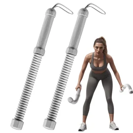 Coupon KALOAD 1pair Cordless Battle Rope Multifunctional Power Training System Arm Strength Home Gym Equipment For Full Body Workout Unisex