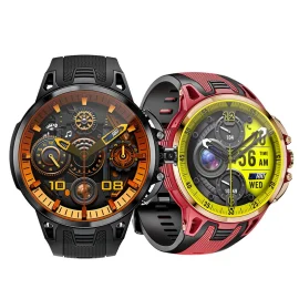 Coupon LOKMAT APPLLP 4 PRO 1.75 inch AMOLED Display with Pull out Rotation Camera Heart Rate Blood Pressure Blood Oxygen Multi sport Modes Music Playback GPS Positioning NFC Function 3G+32G 5G Network Smart Watch