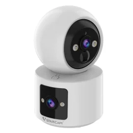 Coupon Vstarcam CB90DR 3MP HD Dual Lens Wireless Security Camera WIFI Color Night Vision PIR Human Detection Two Way Audio 5000mAh Battery Cloud Storage APP Remote Monitoring Home Cameras