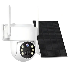 Coupon Hiseeu WTD714 4MP 2K HD Solar PTZ WiFi Security Camera PIR Motion Detection Color Night Vision Two Way Audio IP66 Waterproof CCTV Surveillance Cameras iCSee APP