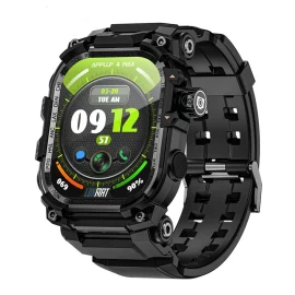Coupon LOKMAT APPLLP 7 MAX 5G Android Smart Watch 2.06 Inch AMOLED Display GPS WiFi Heart Rate Blood Oxygen Monitor Sleep Monitoring Multi sport Modes Music Playback NFC Function Flashlight 2MP Pull out Camera