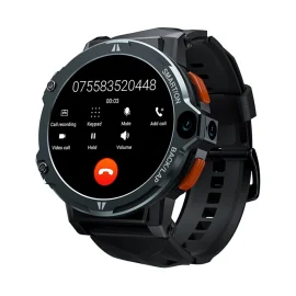 Coupon LOKMAT APPLLP 6 Pro 1.54 inch HD Screen with Dual Camera Heart Rate Blood Oxygen Multi sport Modes Music Playback SOS Calls GPS Positioning Function 3G+64GB 4G Network Smart Watch