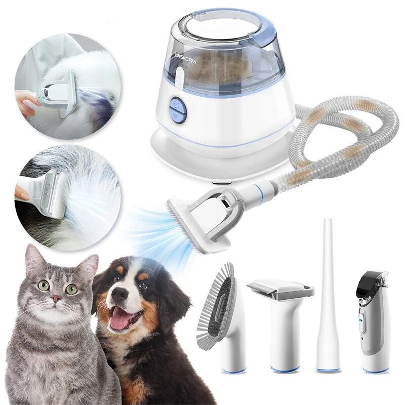 Coupon EU Direct INSE YISORA P20S 5 in 1 Pet Hair Grooming Vacuum,350W 9Kpa Powerful Suction,1.8L Large Capacity with HEPA Filter Pet Hair Vacuum Grooming Kit