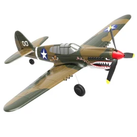 Coupon Eachine P 40 P40 Fighter V2 400mm Wingspan 2.4GHz 4CH EPP 6 Axis Gyro One Key U Turn Aerobatic RC Airplane BNFRTF for Trainer Beginner