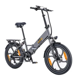 Coupon HillMiles Mile 2 Electric Bike 36V 13AH 250W Motor Recommended Top Speed 25KM/H 20 Inch Tire Electric Bicycle 100KM Mileage Range Max Load 120KG