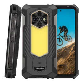Coupon Ulefone Rugking 5 Pro AI Versatile LED Light 20000mAh 16GB 256GB 64MP Camera 6.78 inch Android 16 33W Fast Charge NFC Unisoc T7250 Octa Core IP68 IP69K Waterproof 4G Rugged Smartphone