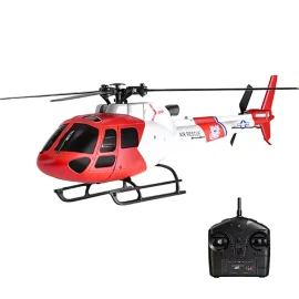 Coupon XK K150 Little Squirrel AS350 2.4G 4CH 6 Axis Gyro Optical Flow Localization Altitude Hold Flybarless RC Helicopter RTF