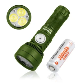Coupon Lumintop GT NANO PRO V3.2 1700 Lumen 160M Compact LED Keychain Flashlight With 10300 Battery Mini Powerful LED Torch Camping Light