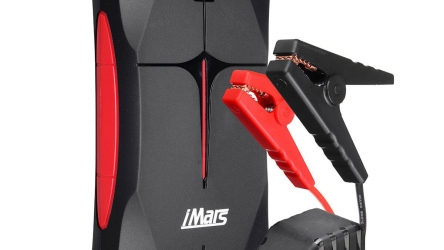 Coupon IMars Portable Car Jump Starter 1000A 13800mAh Powerbank Emergency Battery Booster Waterproof with LED Flashlight USB Port