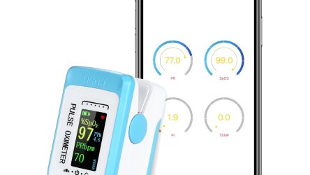 Coupon Bluetooth Fingertip Pulse Oximetro SpO2 PR PI Oximeter De Dedo Android IOS APP Blood Oxygen Saturation Heart Rate Detection Oximeter