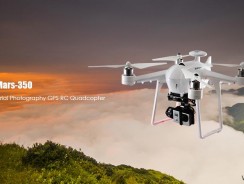IdeaFly Mars 350 Drone Quadricottero con GPS e Gimbal