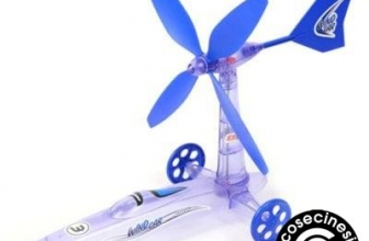 DIY Experimental Toy Wind Power Car Kit