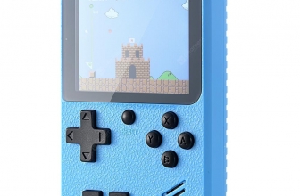Gocomma Built-in 400 Classic Games Handheld Game Console – Blue