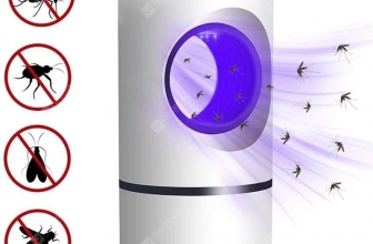 lp – 023 Non-Toxic UV Mosquito Killer Lamp Insect Trap – White