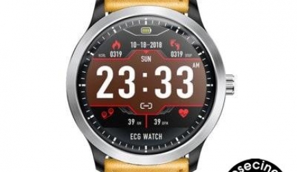 V6 N58 ECG PPG Electrocardiograph Ecg Holter Ecg Heart Rate Monitor Smartwatch